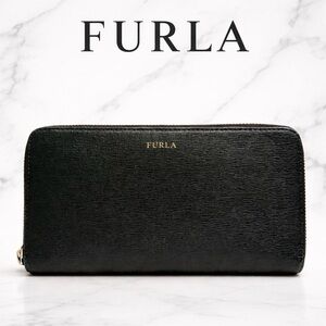 Furla Leather Babylon XL model Black